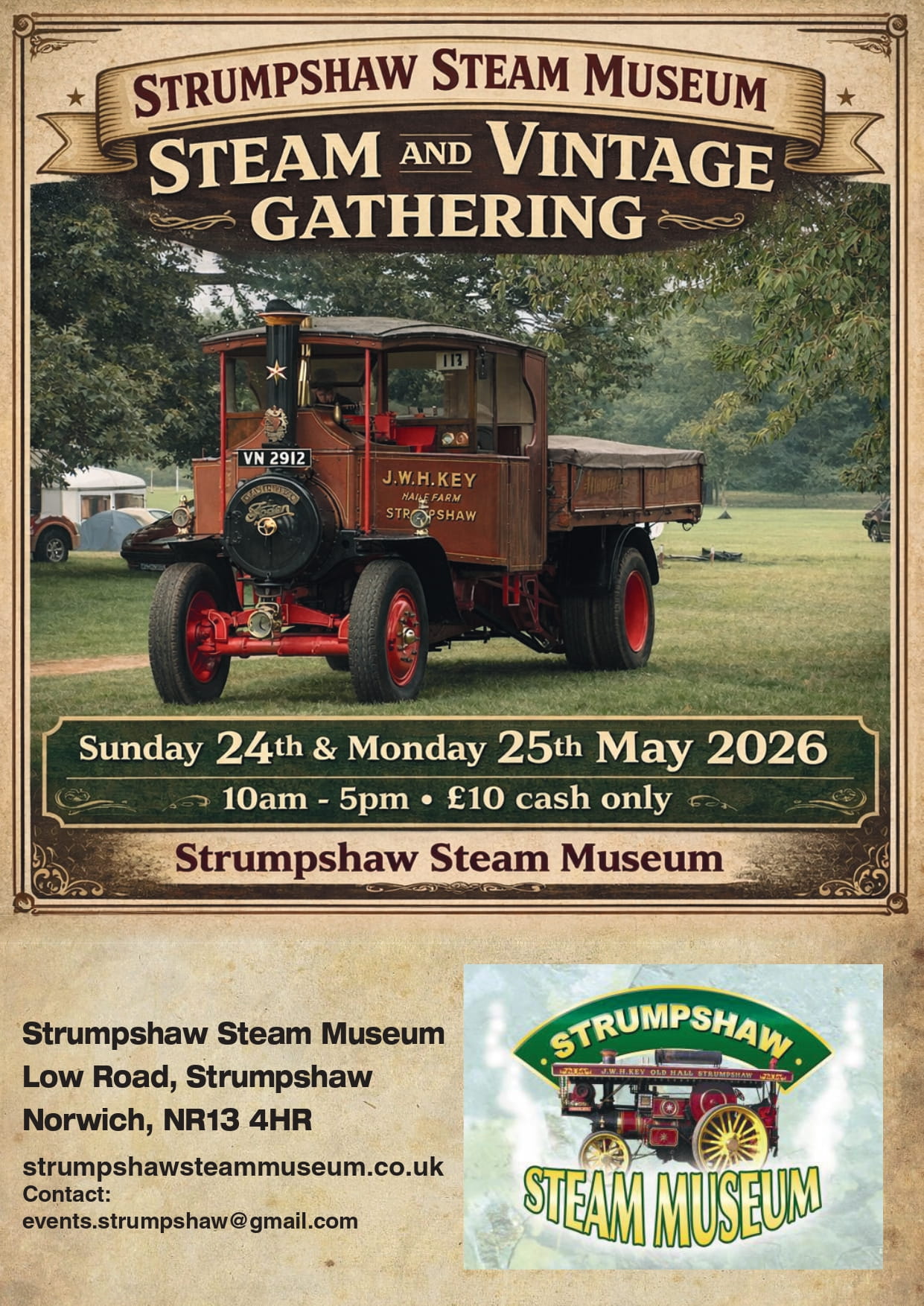 Strumpshaw Event